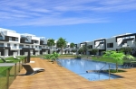 Appartementen in residentie Oasis Beach fase 12 begane grond, 3 slaapkamers  vlakbij bij het strand van Guardamar